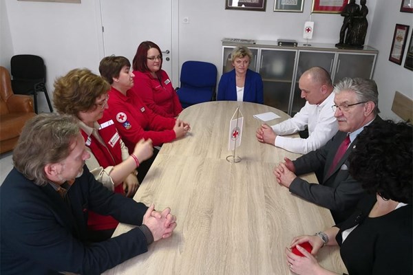 Delegacija Crvenog krsta Srbije u studijskom posjetu HCK 